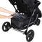 Baby Trend EZ Ride PLUS Stroller Travel System with large storage basket