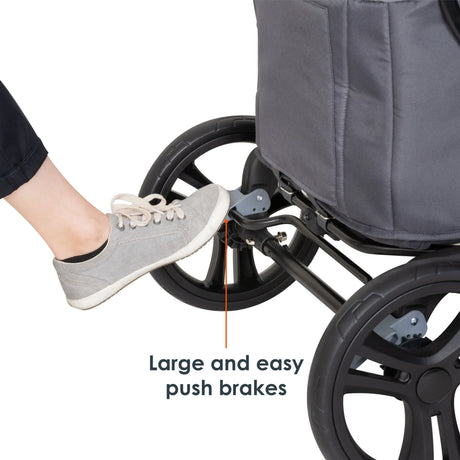 Baby Trend Expedition 2-in-1 Stroller Wagon PLUS with large and easy push brakes