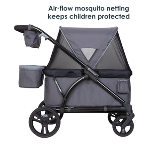 baby trend expedition wagon plus Baby Trend Expedition 2 in 1 Stroller Wagon Plus, Ultra Grey