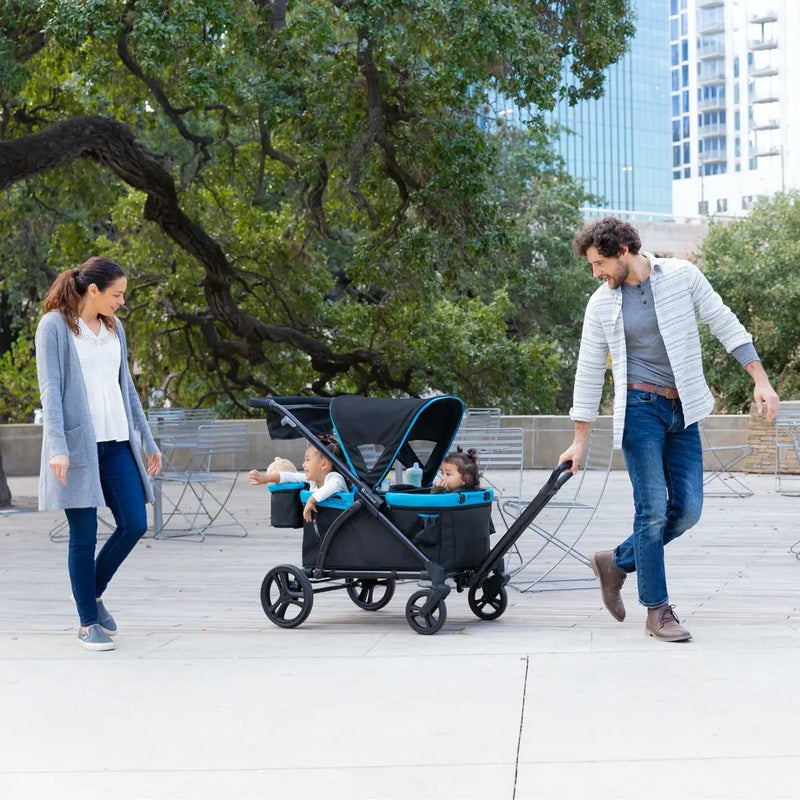 stroll wagon Expedition® 2-In-1 Stroller Wagon Plus (Infant/Toddler/Kids) – Baby Trend