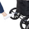 Brake on wheel of the Baby Trend Expedition 2-in-1 Stroller Wagon PLUS