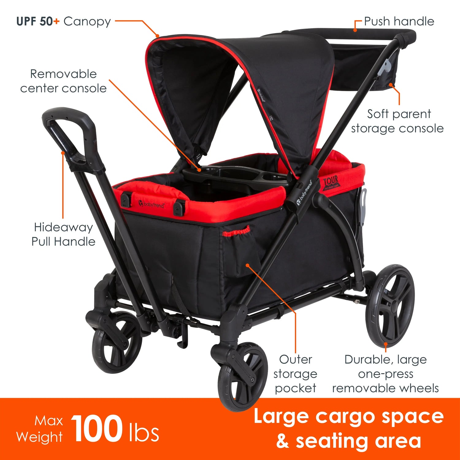 evenflo happy camper instructions Tour 2-In-1 Stroller Wagon