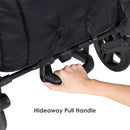 Load image into gallery viewer, Baby Trend Tour 2-in-1 Stroller Wagon has hideaway pull handle, turn into push wagon