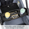 MUV by Baby Trend Expedition 2-in-1 Stroller Wagon PRO has removable center console with snack storage and cup holders