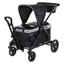 Load image into gallery viewer, Baby Trend Tour 2-in-1 Stroller Wagon in grey and black neutral fashion colors