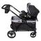 Baby Trend Tour 2-in-1 Stroller Wagon includes universal infant car seat adapter