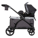 Load image into gallery viewer, Baby Trend Expedition 2-in-1 Stroller Wagon side view with infant car seat carrier