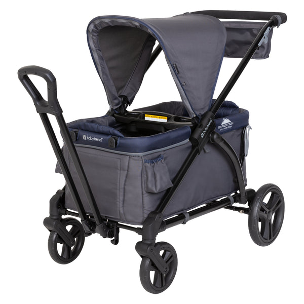 Baby Trend Expedition 2-in-1 Stroller Wagon in Smoke Navy color fashion