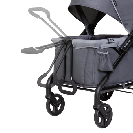Baby Trend Tour LTE 2-in-1 Stroller Wagon has swing away pull handle
