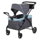 Load image into gallery viewer, Baby Trend Tour LTE 2-in-1 Stroller Wagon in grey and blue color