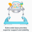 Load image into gallery viewer, Extra wide base provides superior support and stability of the Smart Steps Trend PLUS 2-in-1 Walker with Deluxe Toys