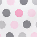 Load image into gallery viewer, Baby Trend round pattern pink and grey fashion color fabric