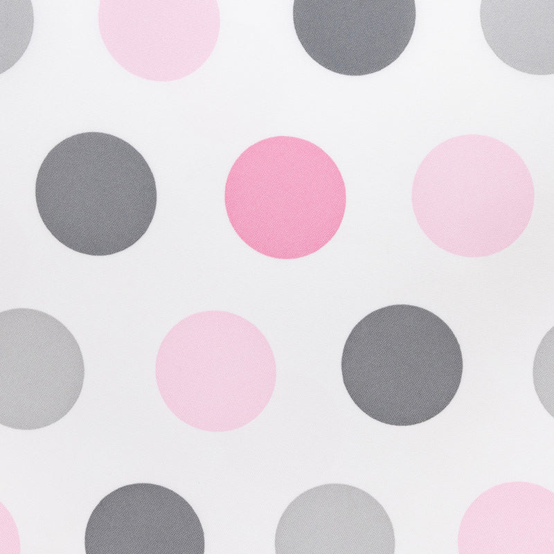 Baby Trend round pattern pink and grey fashion color fabric