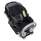 Baby Trend EZ Flex-Loc 32 Snap Tech Infant Car Seat with handle down and canopy down