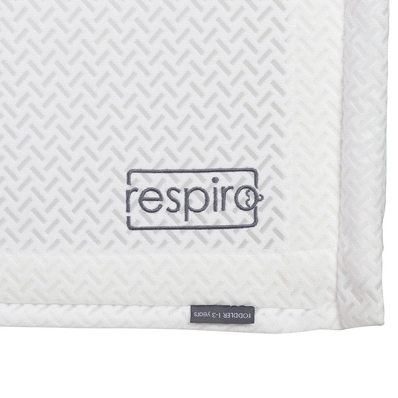 Respiro™ Crib Mattress Toddler Sleep Surface- Warm White