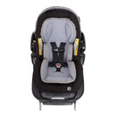 Load image into gallery viewer, Top view of the Baby Trend Secure Snap Tech 35 Infant Car Seat with plush pad and 5-point safety harness