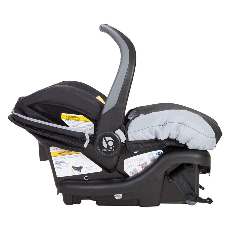 Baby Trend Ally 35 Infant Car Seat in Stormy side view