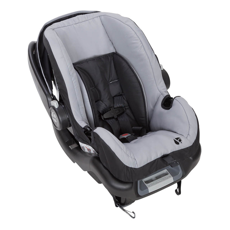 Baby Trend Ally 35 Infant Car Seat in Chromium with seat pad