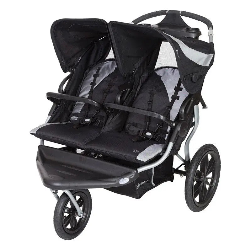 Navigator® Lite Double Jogger Ratcheting Shade Canopies – Baby Trend