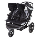 Load image into gallery viewer, Baby Trend Navigator Lite Double Jogger Stroller in black and grey color