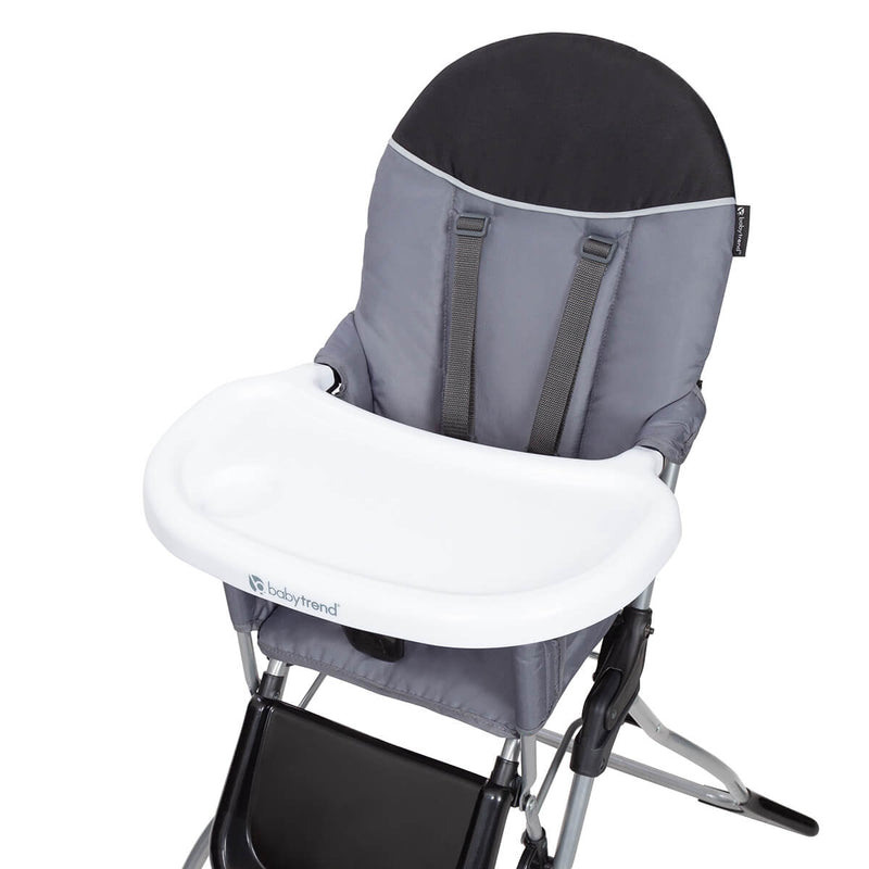 Top view of the Baby Trend Fast Fold High Chair