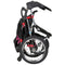 Compact fold of the Baby Trend Expedition Jogger Stroller