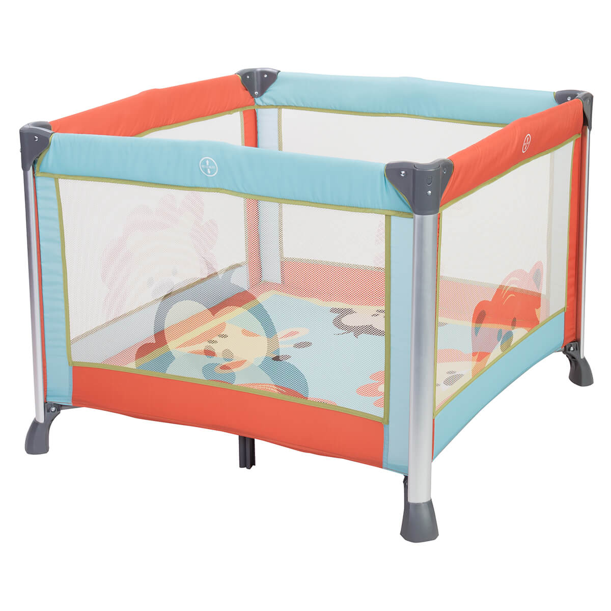 Baby Trend Kid Cube Nursery Center Playard, Peek-a-boo Pals