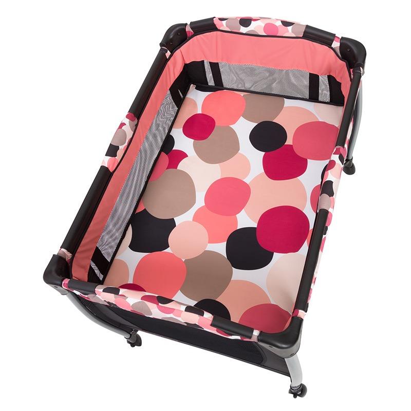 Baby Trend Resort Elite Nursery Center Playard with full-size bassinet