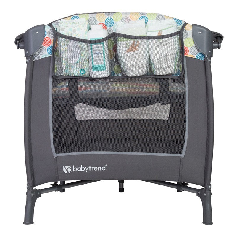 Baby Trend Lil' Snooze Deluxe II Nursery Center Playard with side diaper storage