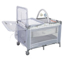 Load image into gallery viewer, Baby Trend EZ Rest Deluxe Nursery Center Playard in Jungle Joy