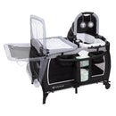 Load image into gallery viewer, Flip away changing table on the Baby Trend Deluxe CLX Nursery Center Playard