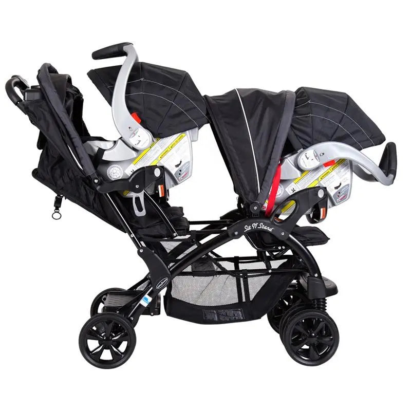 Car Seat Double Stroller For Year Old And Newborn Sit N' Stand