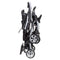 Baby Trend Sit N' Stand Double Stroller is folded