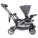 Load image into gallery viewer, Baby Trend Sit N' Stand Double Stroller side view of front seat and rear stand on platform for child standing
