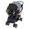 Baby Trend Sit N' Stand Sport Stroller can be combined with an infant car seat