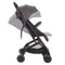 Baby Trend Jetaway Compact Stroller lightweight stroller with reclining seat, adjustable canopy and foot recline for child comfort
