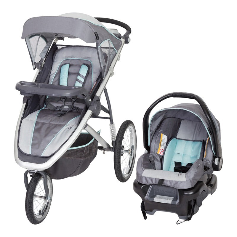Baby Trend GoLite Propel 35 Jogger Travel System with Ally 35 Infant Car Seat in Glacier
