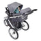 Baby Trend GoLite Propel 35 Jogger Travel System with Ally 35 Infant Car Seat in Glacier