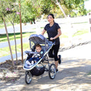 Load image into gallery viewer, Baby Trend GoLite Propel 35 Jogger Travel System in Glacier