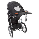 Load image into gallery viewer, Child canopy has a peek-a-boo window on the Baby Trend Cityscape Plus Jogger Stroller Travel System