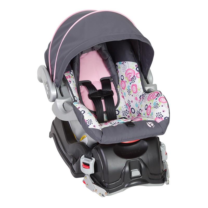 StarAndDaisy D.Bebe Baby Stroller Pram Travel System with Car Seat Carry  Cot with Adjustable Backrest, Footrest & Canopy, PU wheels with Front Wheel